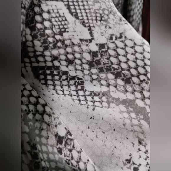 White House Black Market Women's Snake Print Slip Mini Dress_8 - Picture 8 of 10